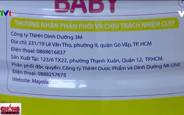 Bất thường từ các công ty sản xuất sữa bột tại TP Hồ Chí Minh