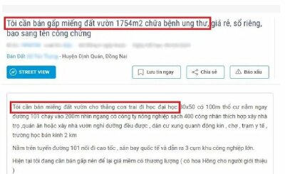 Vợ ngoại tình, lỡ làm bạn gái có bầu... mánh rao bán nhà đất 'bá đạo'