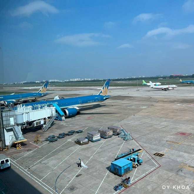 Vietnam Airlines có chương trình khách hàng thường xuyên Bông Sen Vàng. Ảnh: Dy Khoa