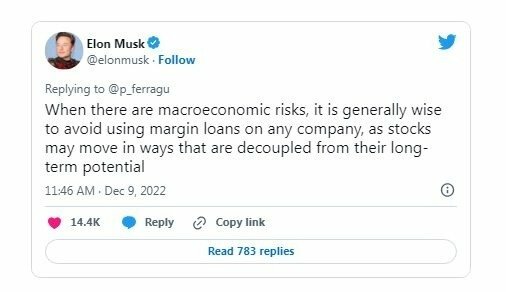 Elon Musk hối hận vì bán cổ phiếu Tesla để mua Twitter?